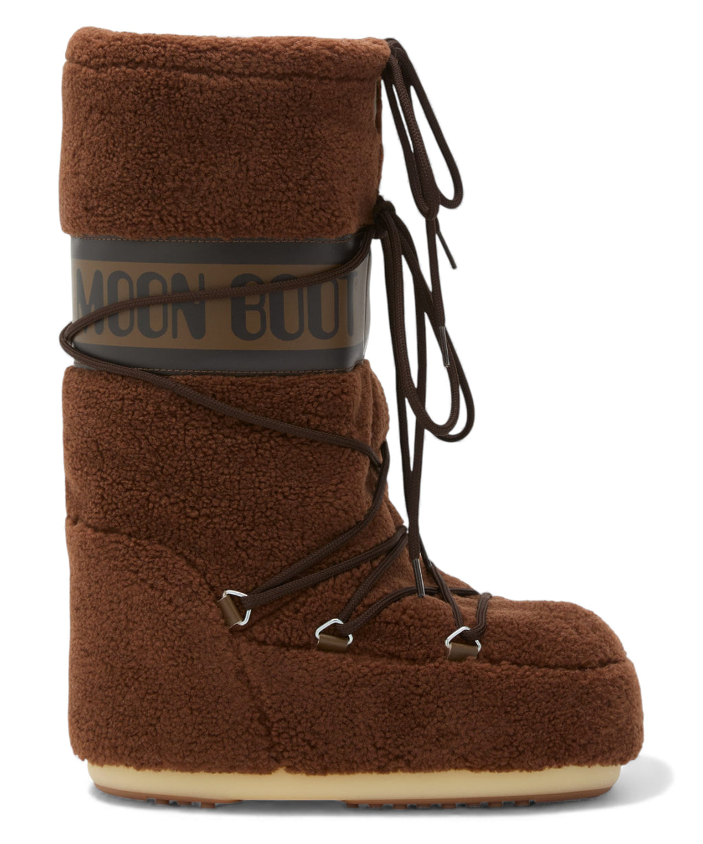 Moon Boot Icon Teddy Boots