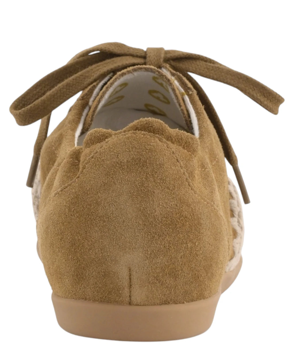 Mou Lace-Up Ballet Sneaker with Suede Laces