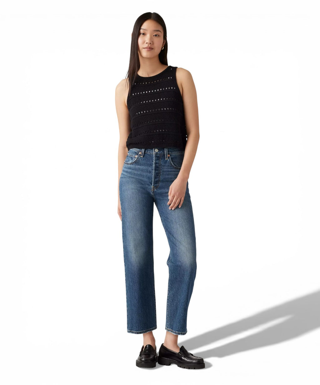 Levi's Ribcage Straight Ankle High-Waisted Jeans