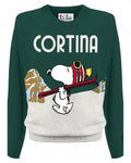 Maglione Heron con ricamo Snoopy-Mc2 Saint Barth-Maglieria-Vittorio Citro Boutique