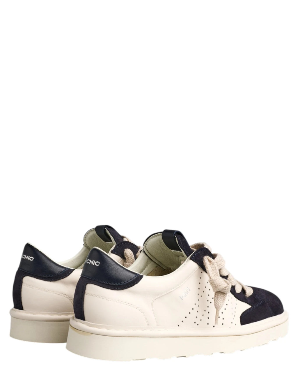 Men's Panchic P001 leather and suede sneakers