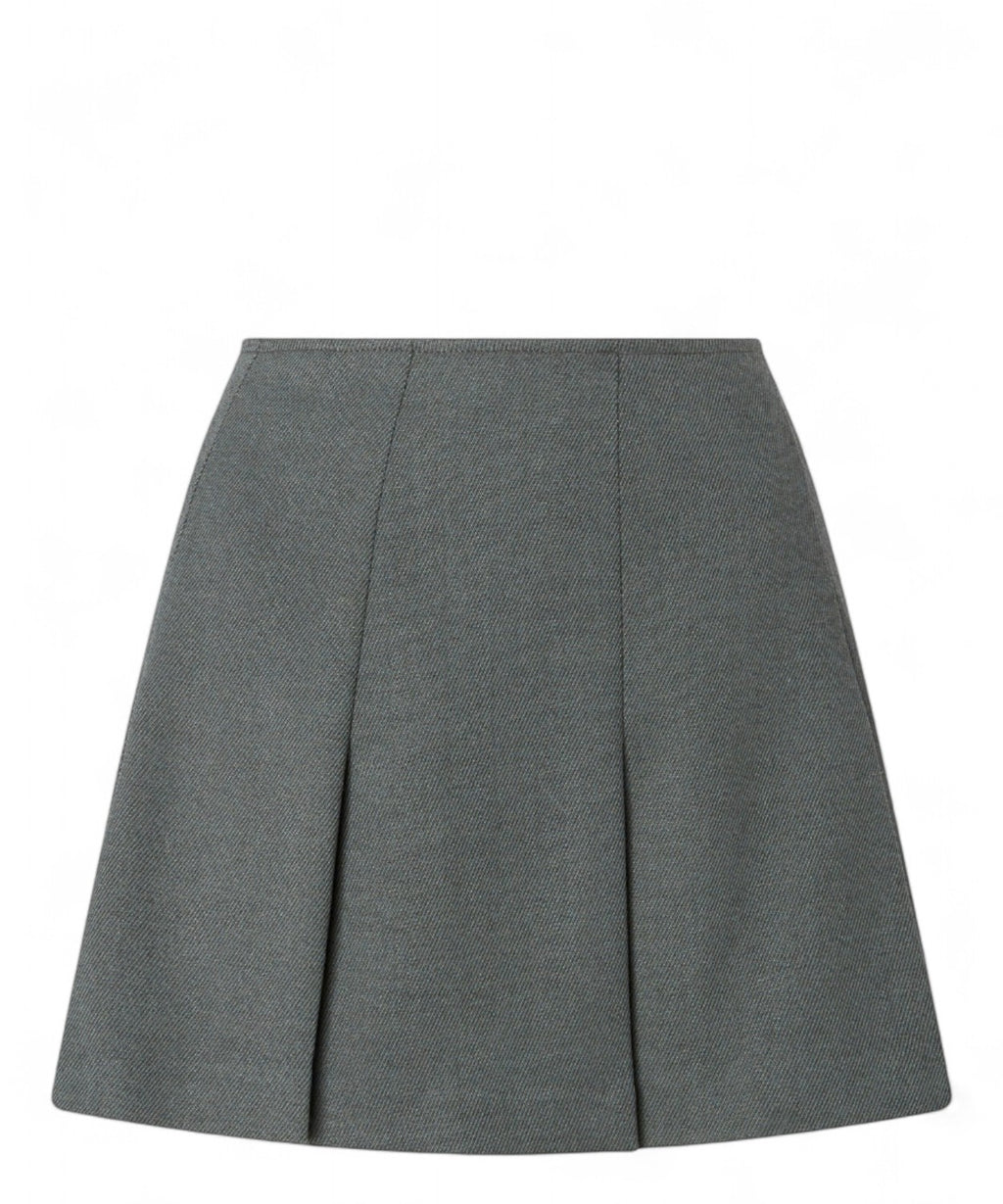 Minigonna a Pieghe in Misto Lana-Gonne-Pinko-Vittorio Citro Boutique