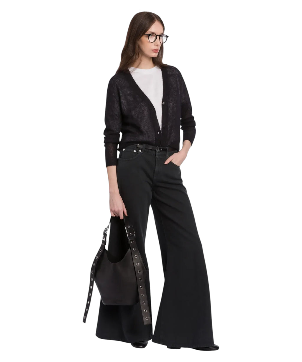 Dondup Hobo Leather Shoulder Bag