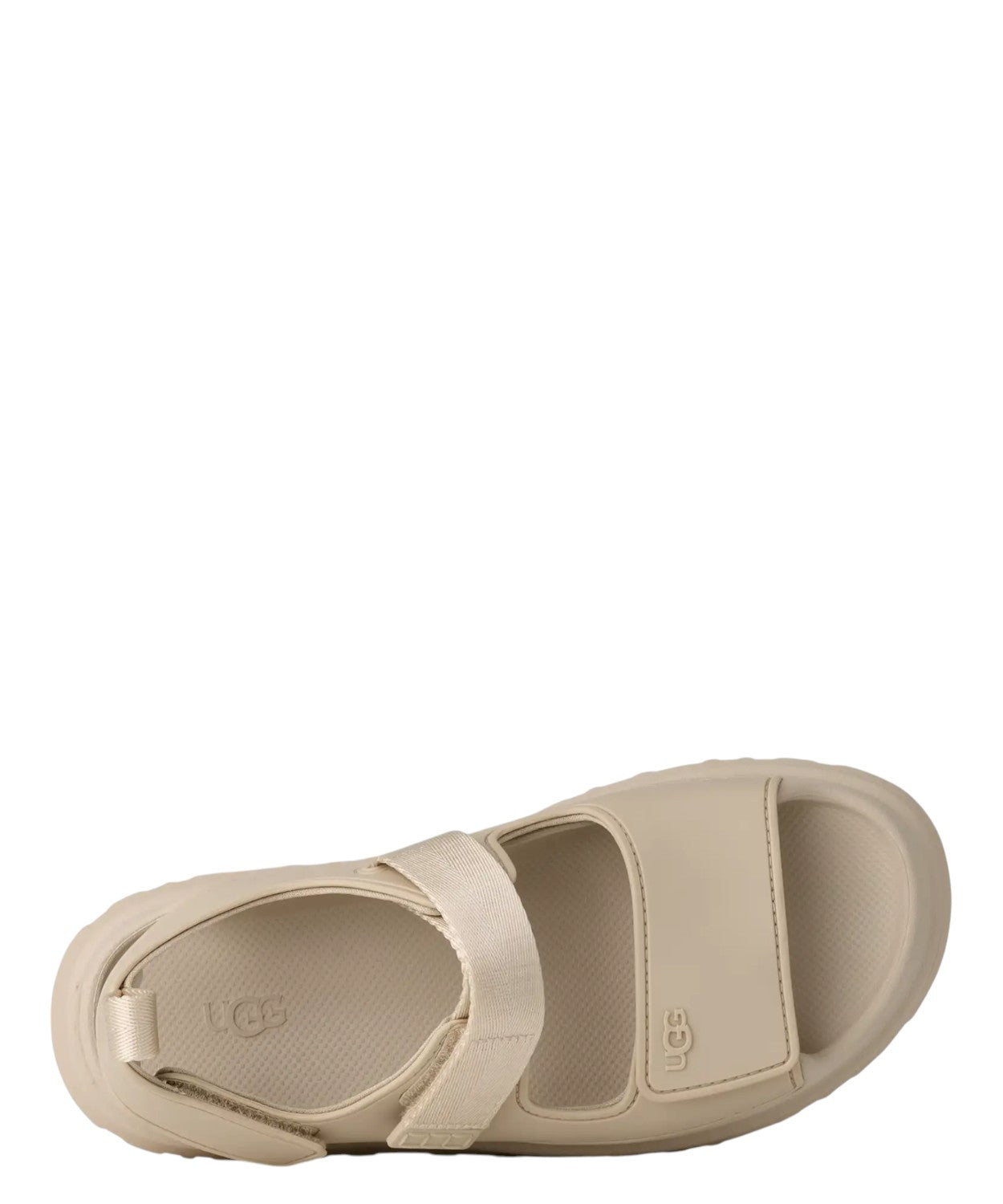 Sandalias UGG GoldenGlow con plataforma y suela carrarmato