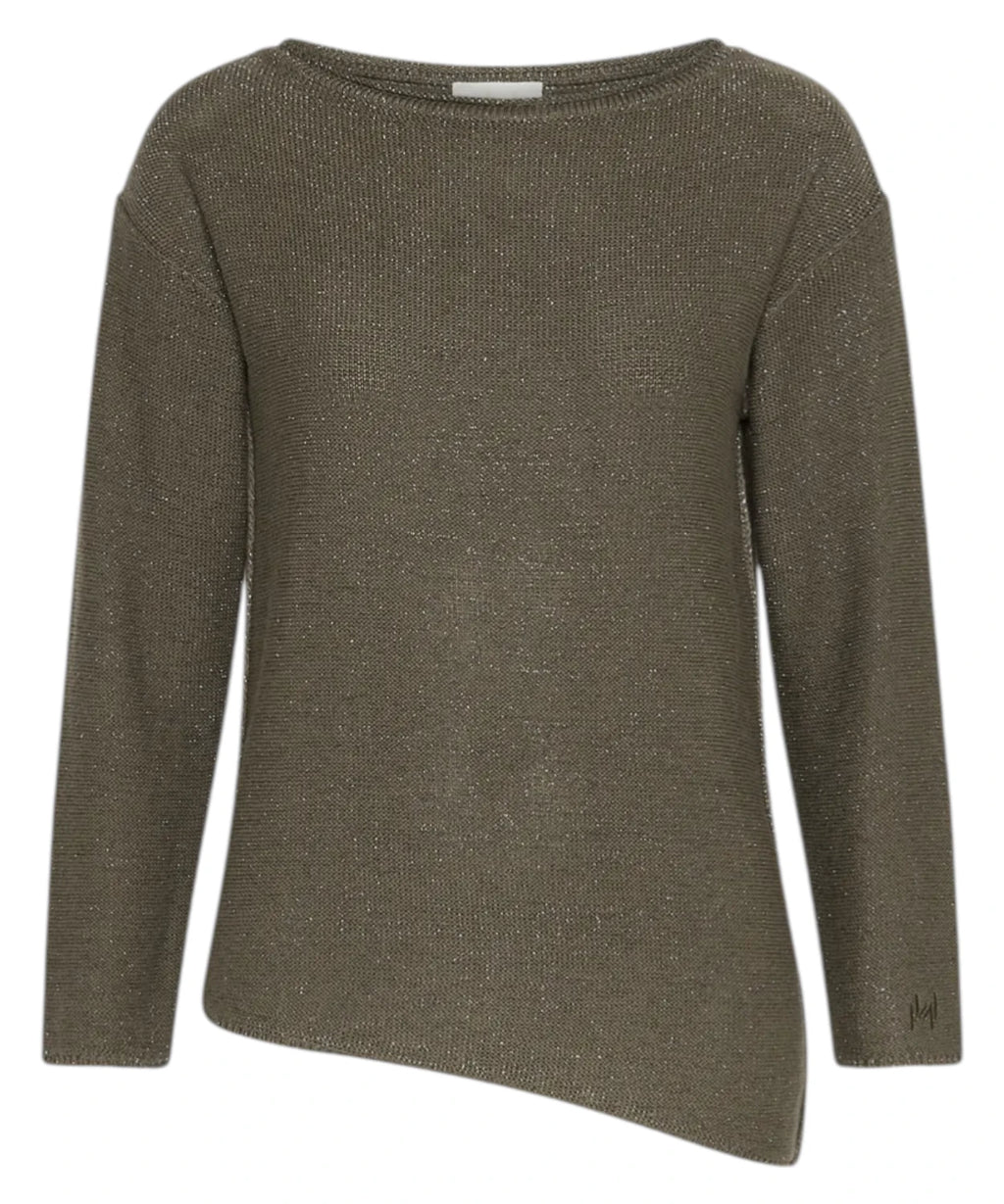 Marella VASTO Cotton and Lurex Sweater