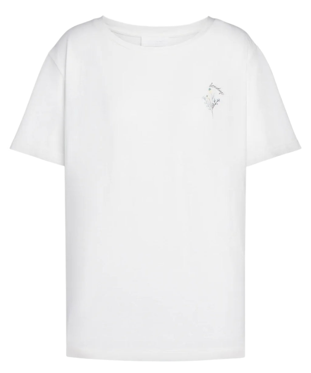 Dondup Slim Fit T-shirt in Light Jersey