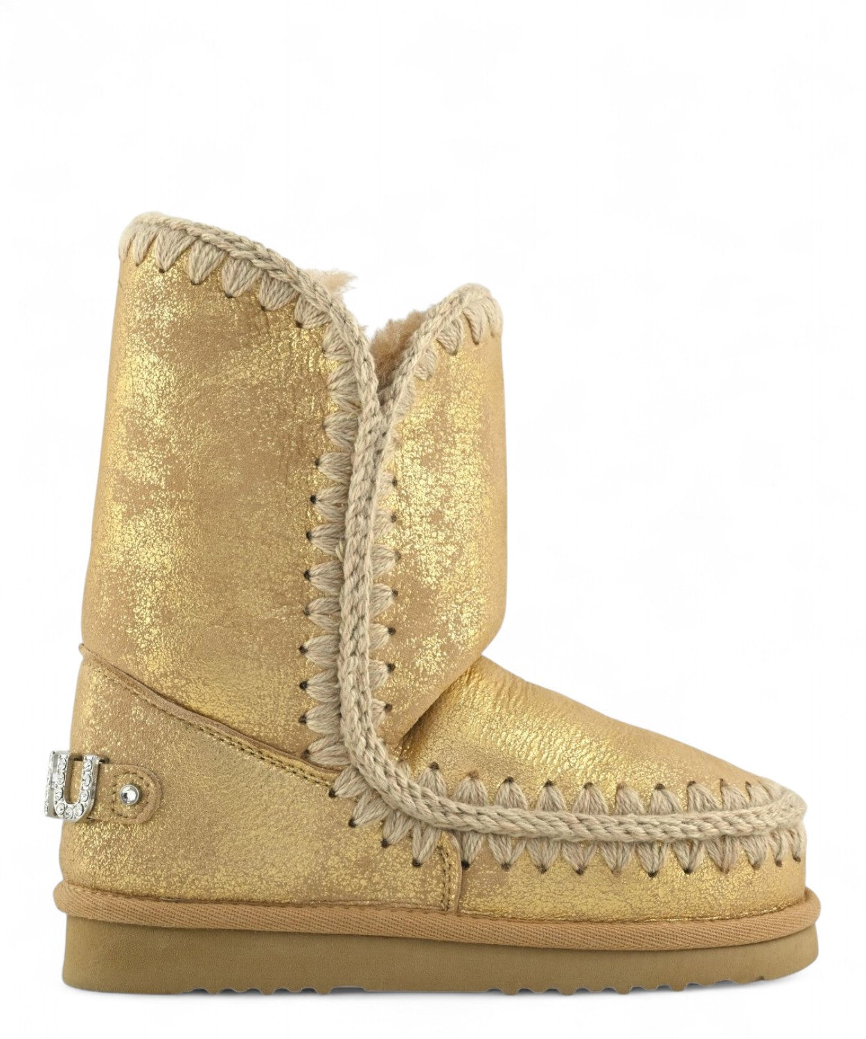 Stivaletto Eskimo 24 Rhinestones Logo Mou-Mou-Stivali-Vittorio Citro Boutique