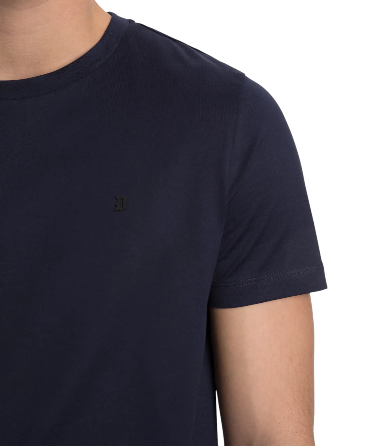 T-shirt Dondup uomo girocollo in jersey di cotone