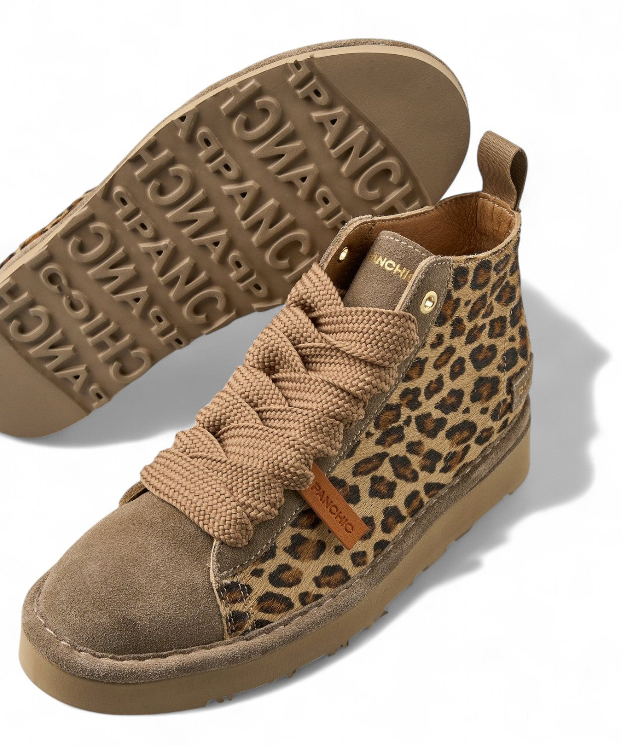 Polacchino P001 in Cavallino e Camoscio Leopardato-PANCHIC-Scarpe-Vittorio Citro Boutique