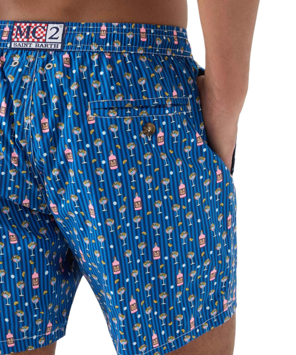 Costume Mare Lighting Micro Quick Dry con Stampa