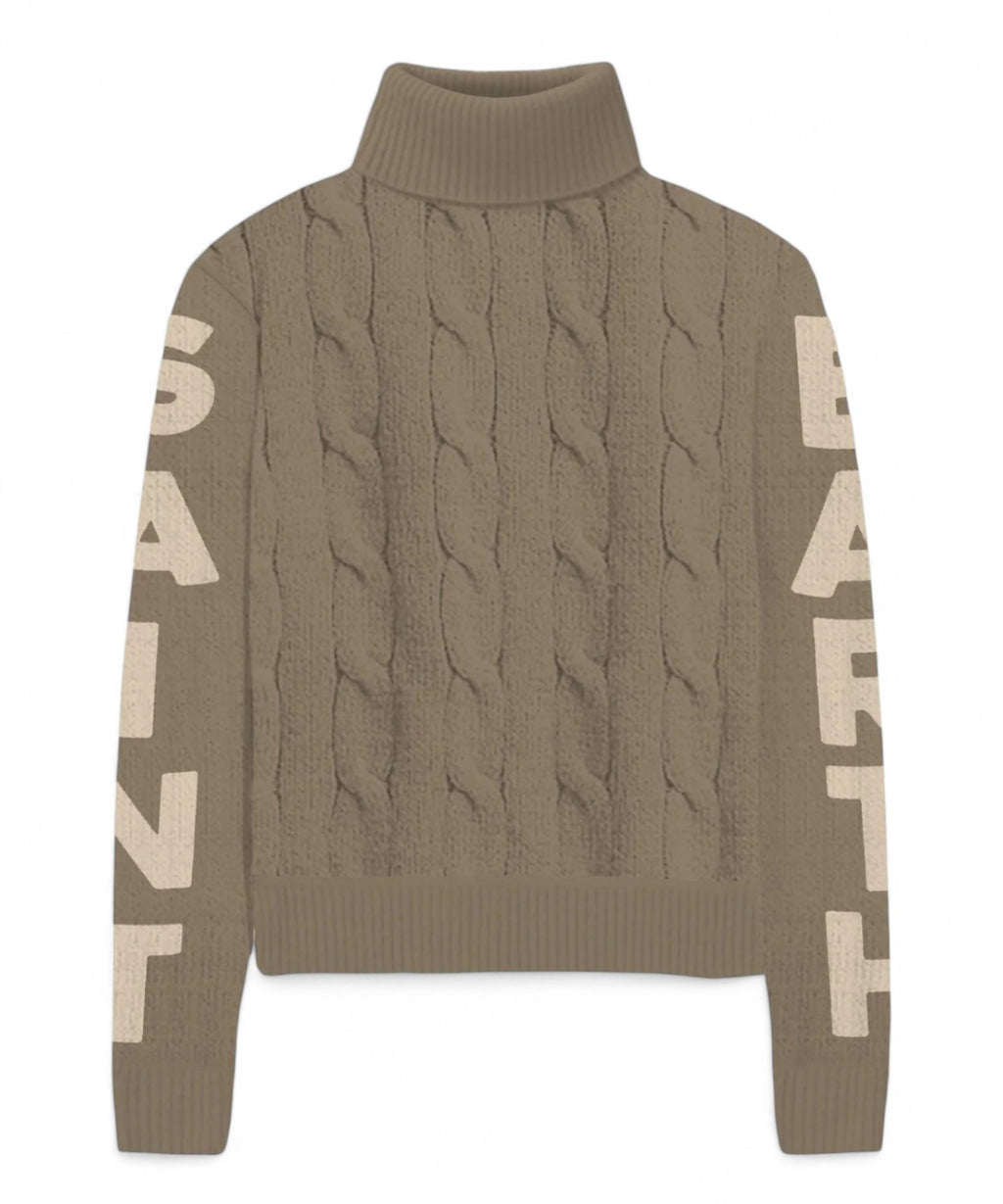 MC2 Saint Barth Maglione 1021 Strass a Collo Alto-Mc2 Saint Barth-Maglieria-Vittorio Citro Boutique