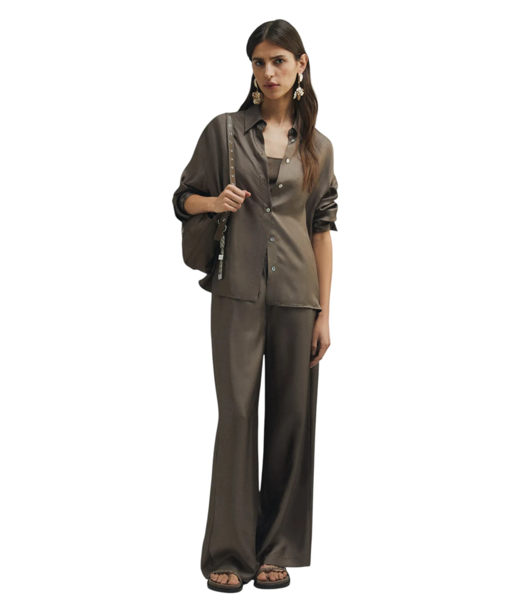 Marella FARO silk twill shirt