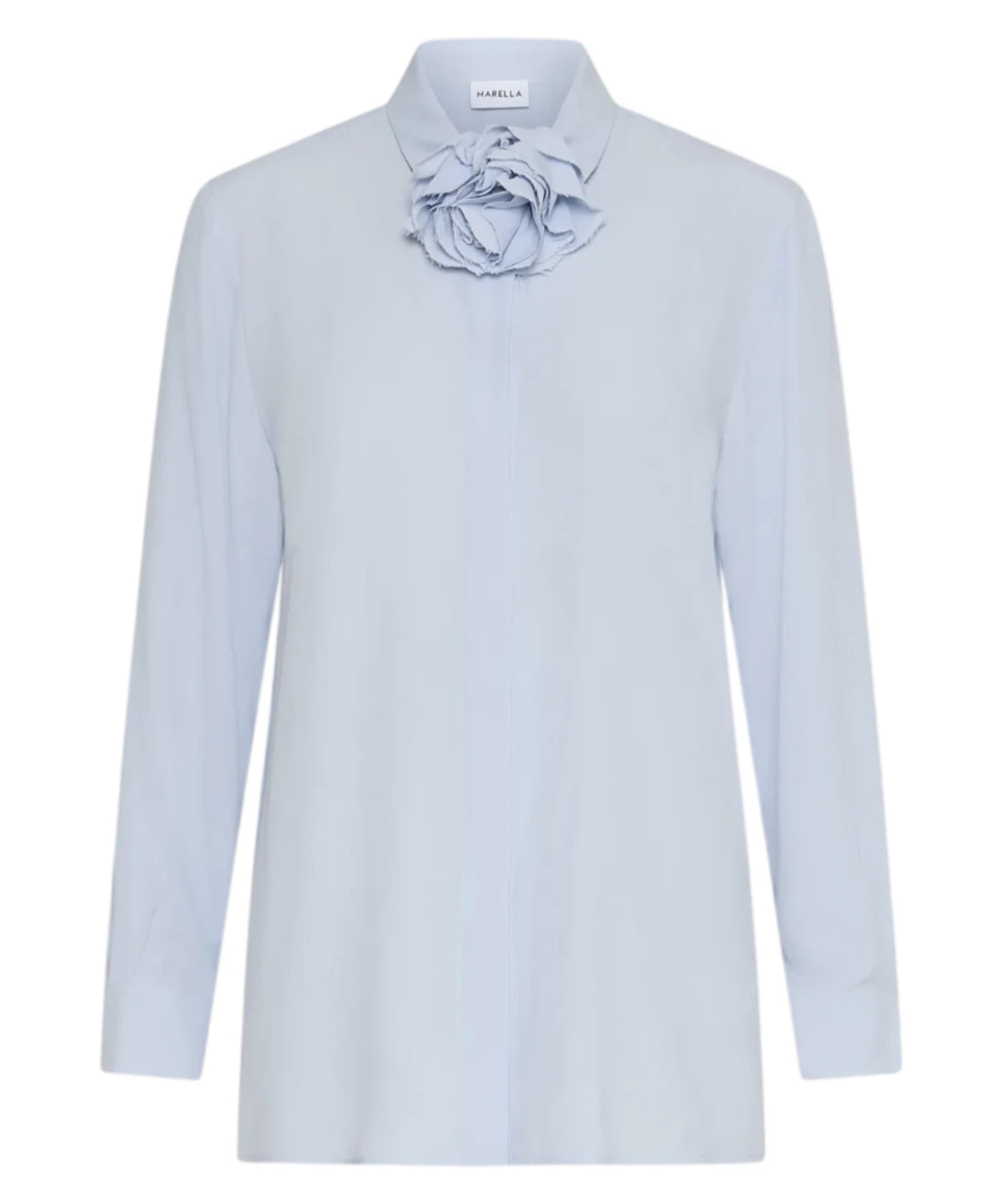 Camicia Marella CALCA in Misto Seta con Fiore