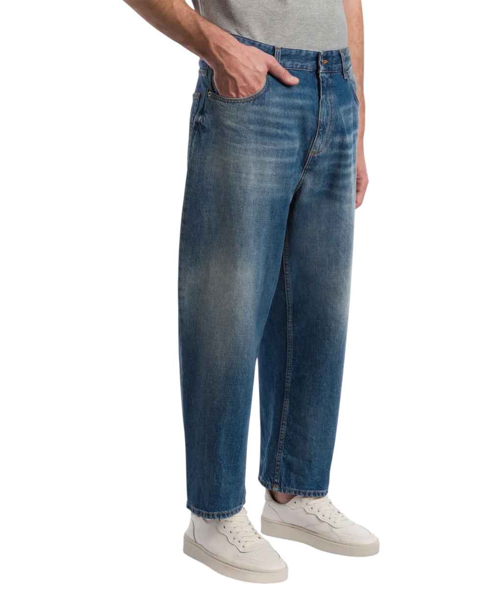Anthony loose fit Dondup jeans in rigid denim