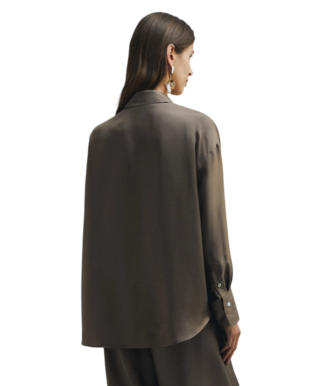 Marella FARO silk twill shirt