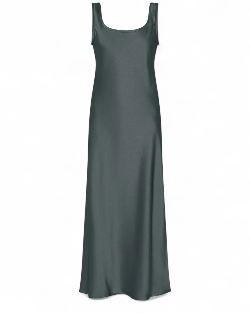 Slip dress in raso con spacco laterale-Marella-Abiti-Vittorio Citro Boutique