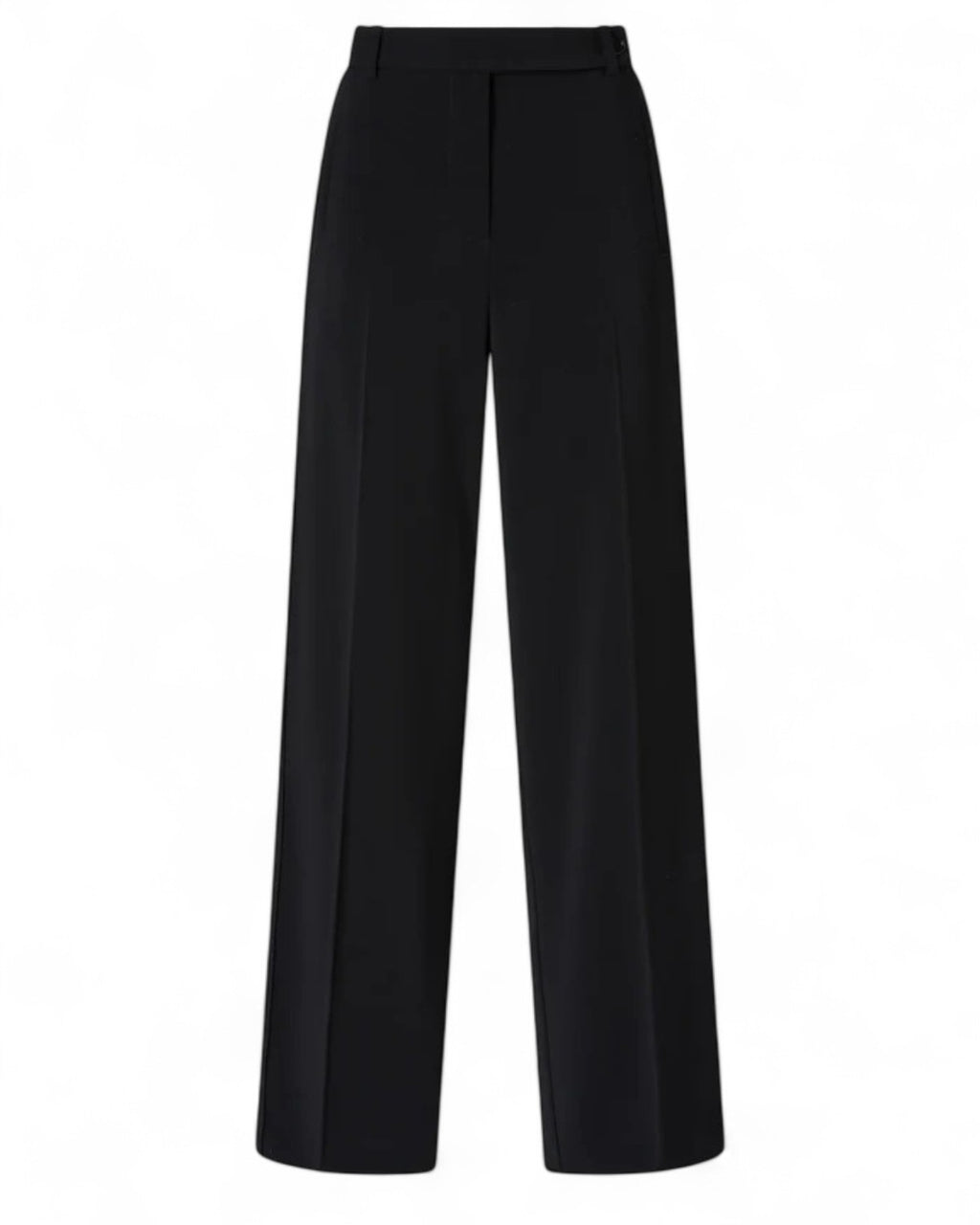 Pantaloni dritti sartoriali in crêpe stretch con piega-Pinko-Pantaloni-Vittorio Citro Boutique