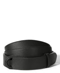 Cintura Nobuckle Micron in Pelle Martellata Senza Fibbia-Orciani-Cinture-Vittorio Citro Boutique