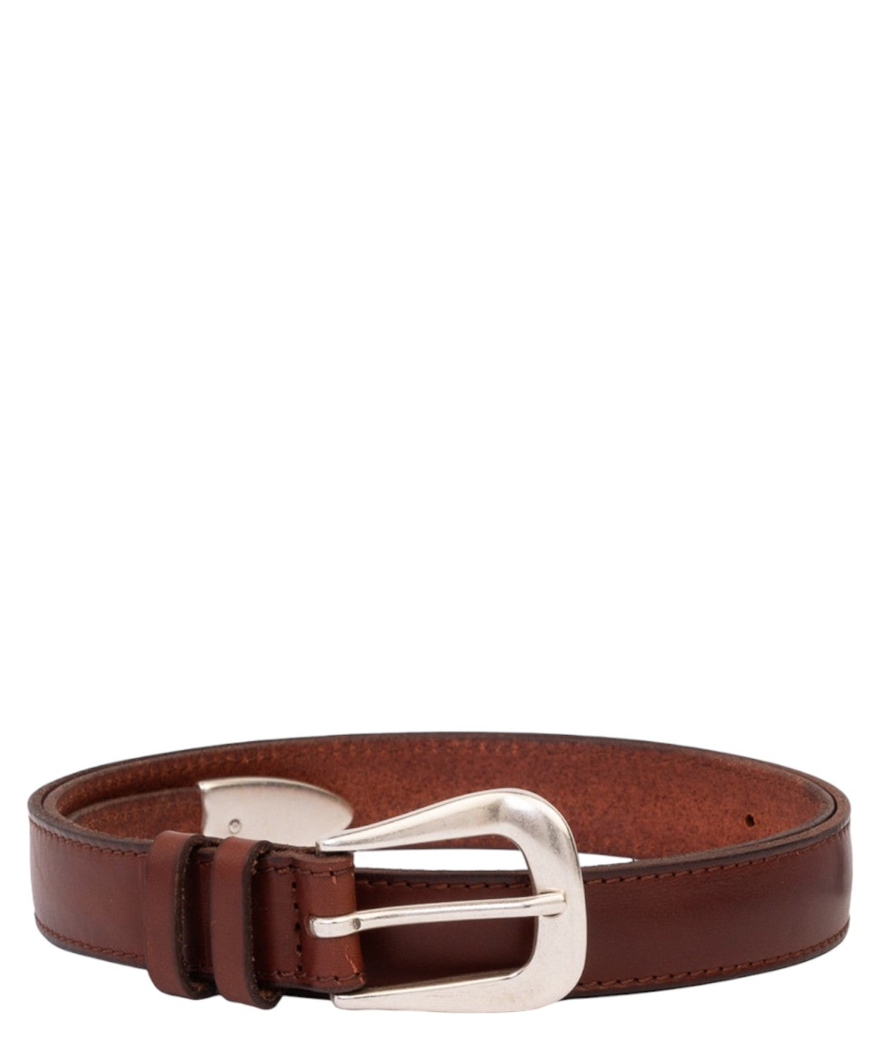 Cintura Punta Lunga Bull Soft in Cuoio 2,5 cm