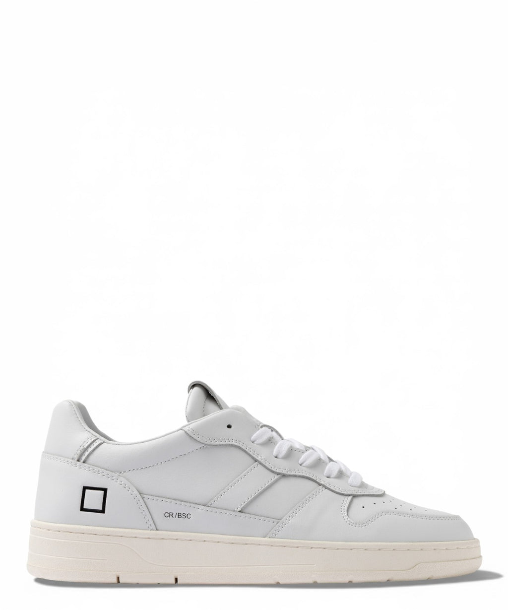 D.A.T.E. Court 2.0 Basic White Sneakers