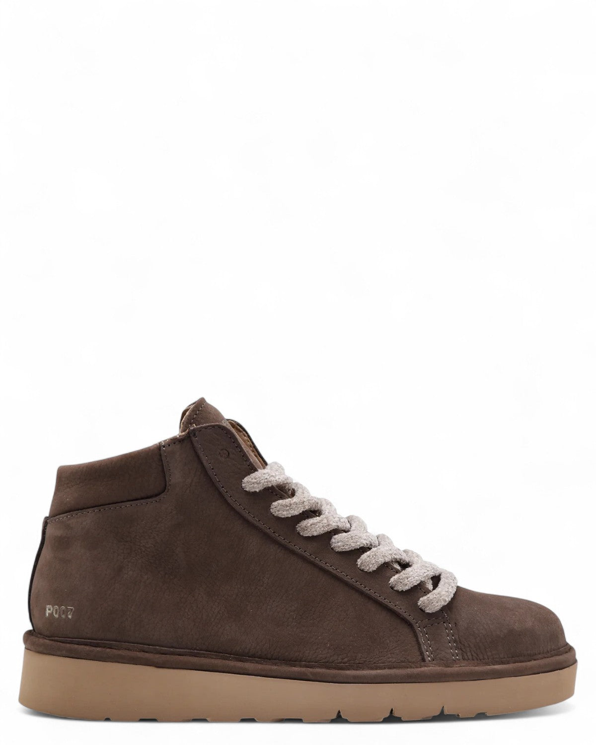P007 Polacchini Ankle Boot in nabuck-PANCHIC-Stringate-Vittorio Citro Boutique