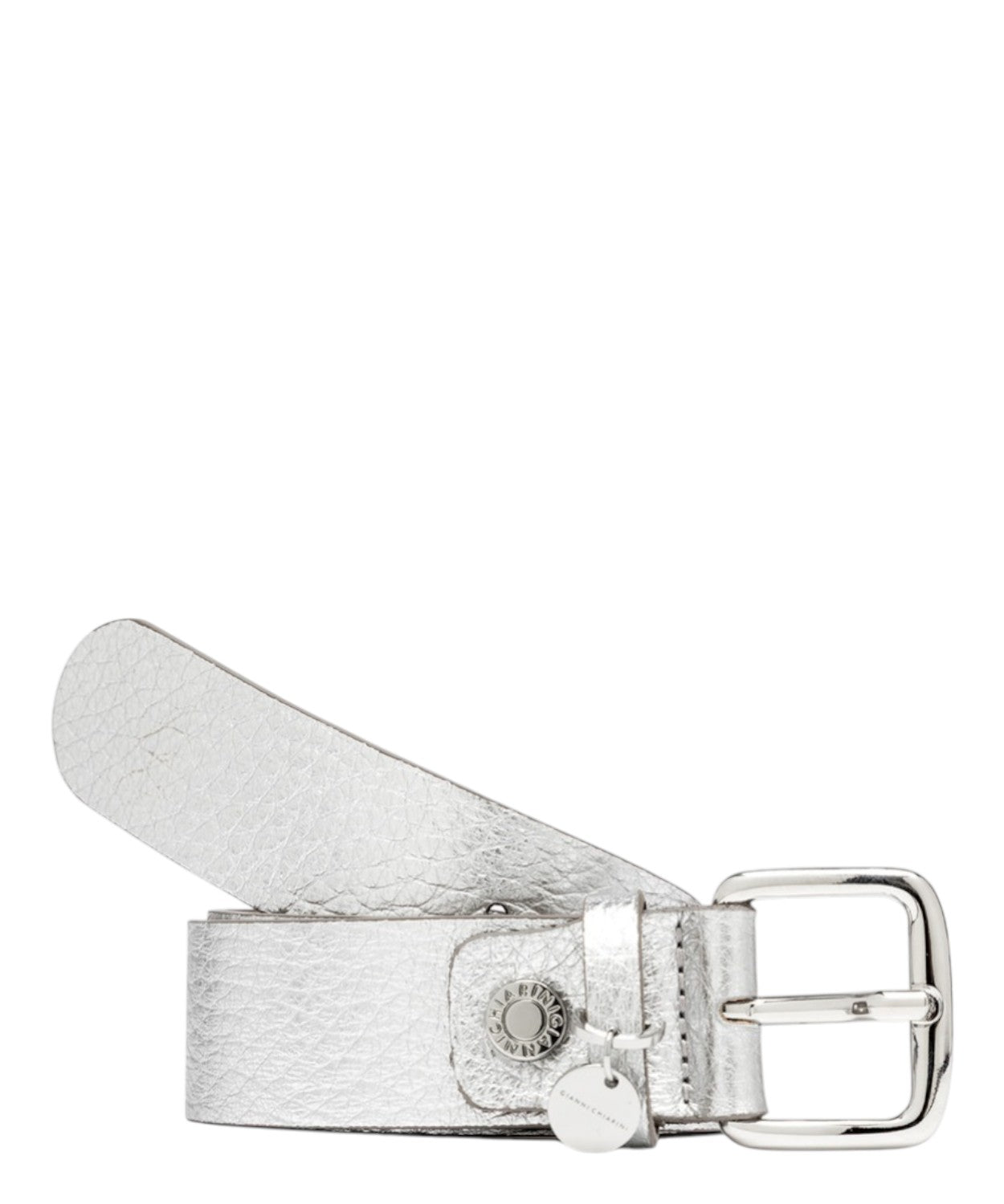 Gianni Chiarini Cintura Donna Pelle Grana Maxi 3,5 cm