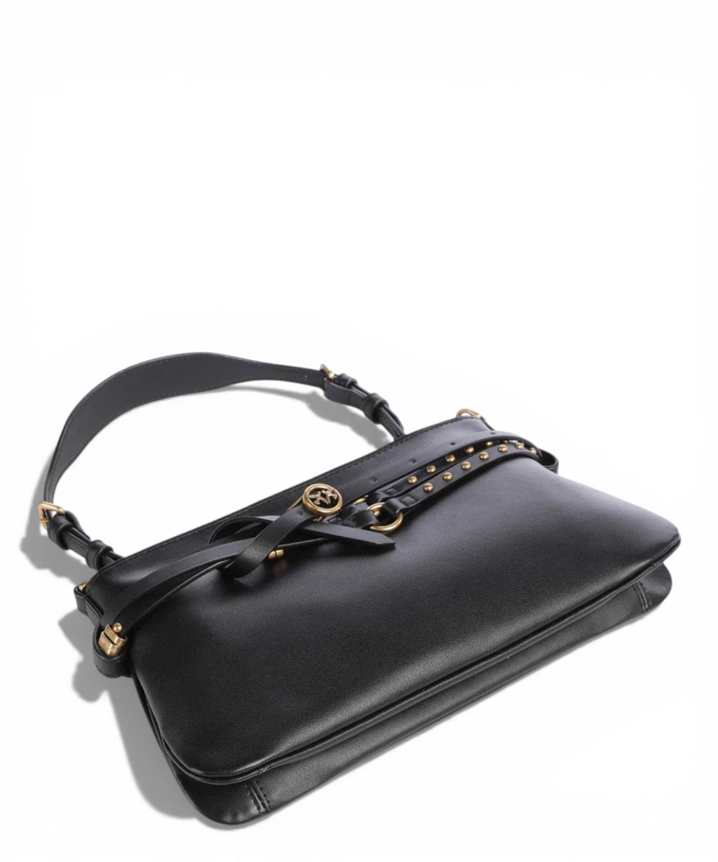 Pinko Belt Mini Shoulder Bag in Leather