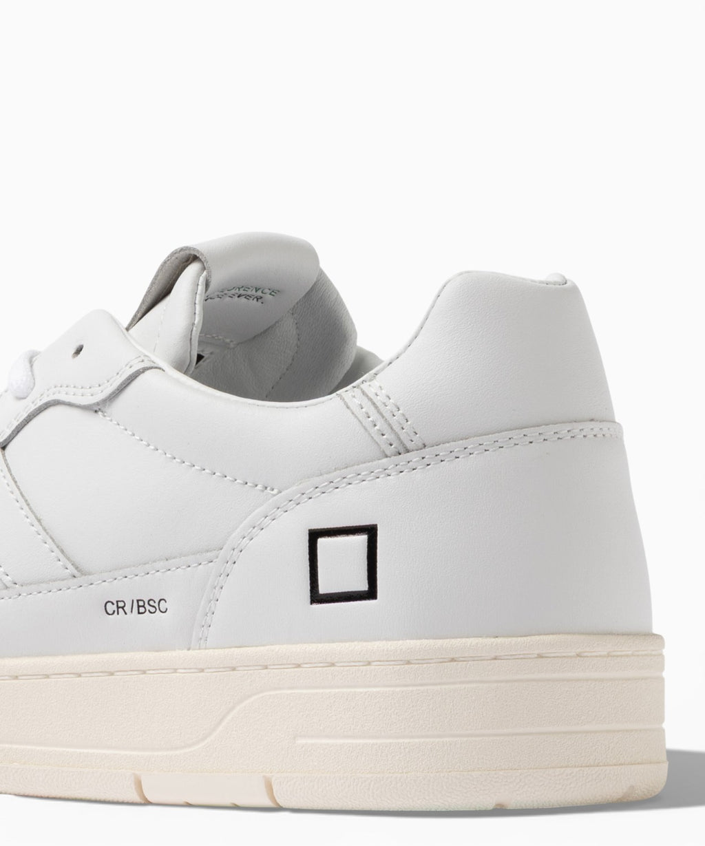 D.A.T.E. Court 2.0 Basic White Sneakers