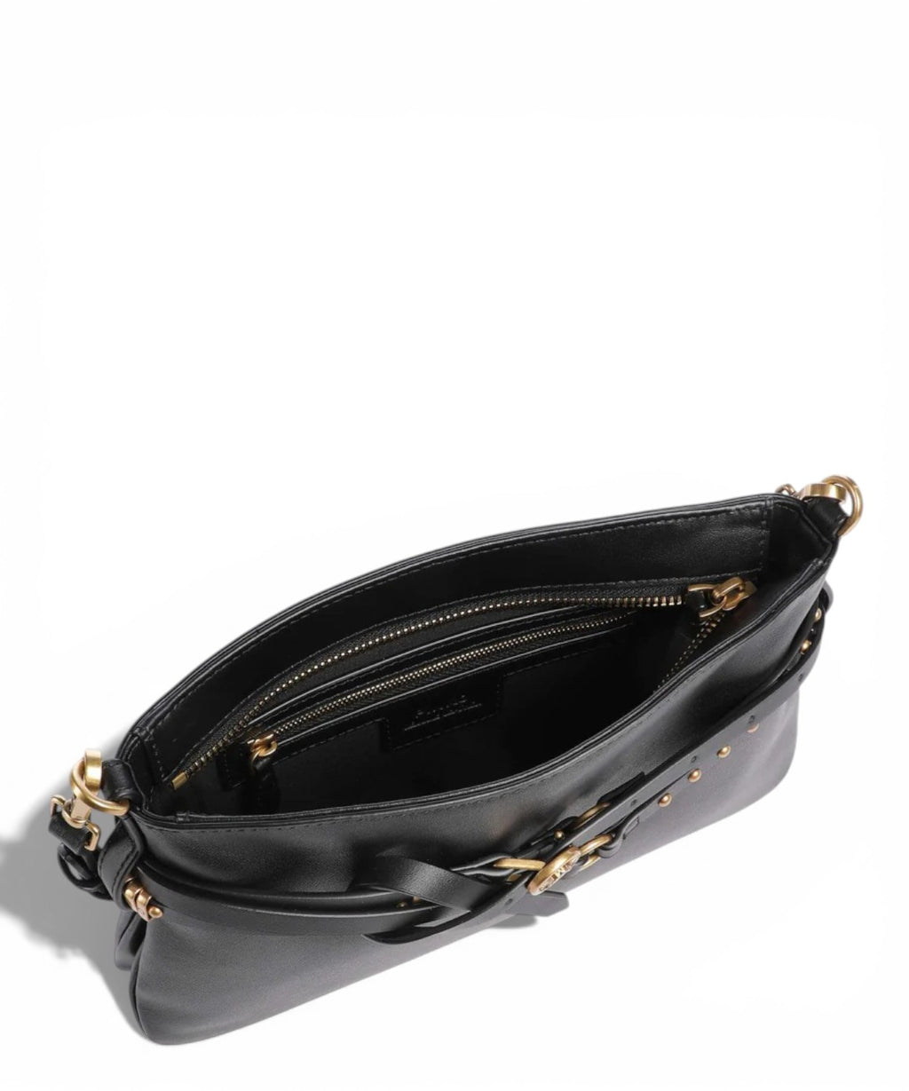 Pinko Belt Mini Shoulder Bag in Leather