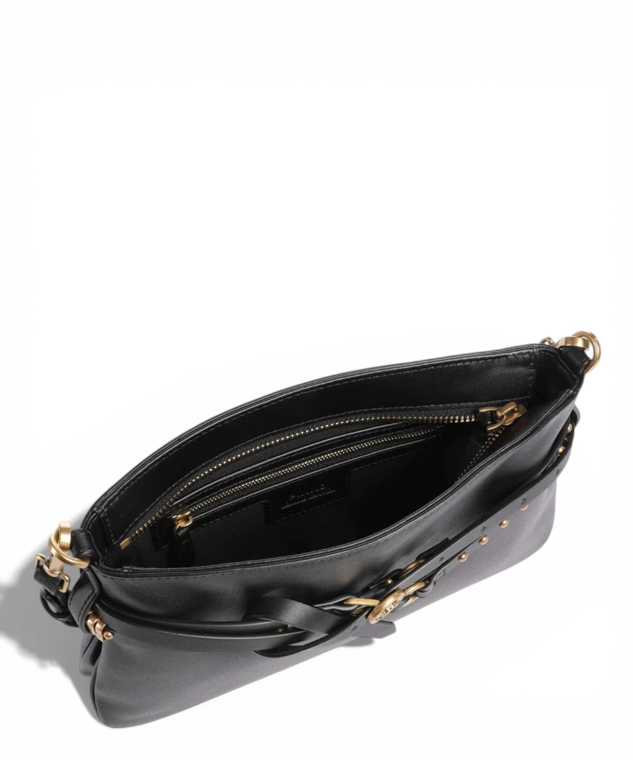 Borsa a Spalla Pinko Belt Mini in Pelle