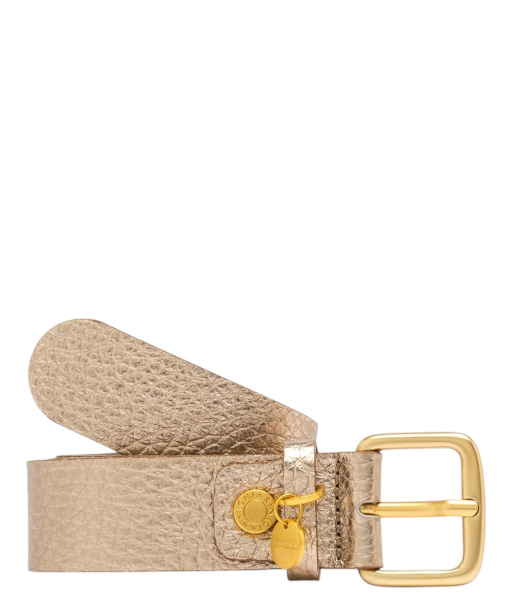 Gianni Chiarini women's maxi grain leather belt 3.5 cm