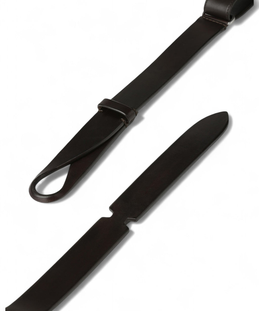 Cintura Nobuckle Bull in Cuoio Senza Fibbia-Cinture-Orciani-Vittorio Citro Boutique