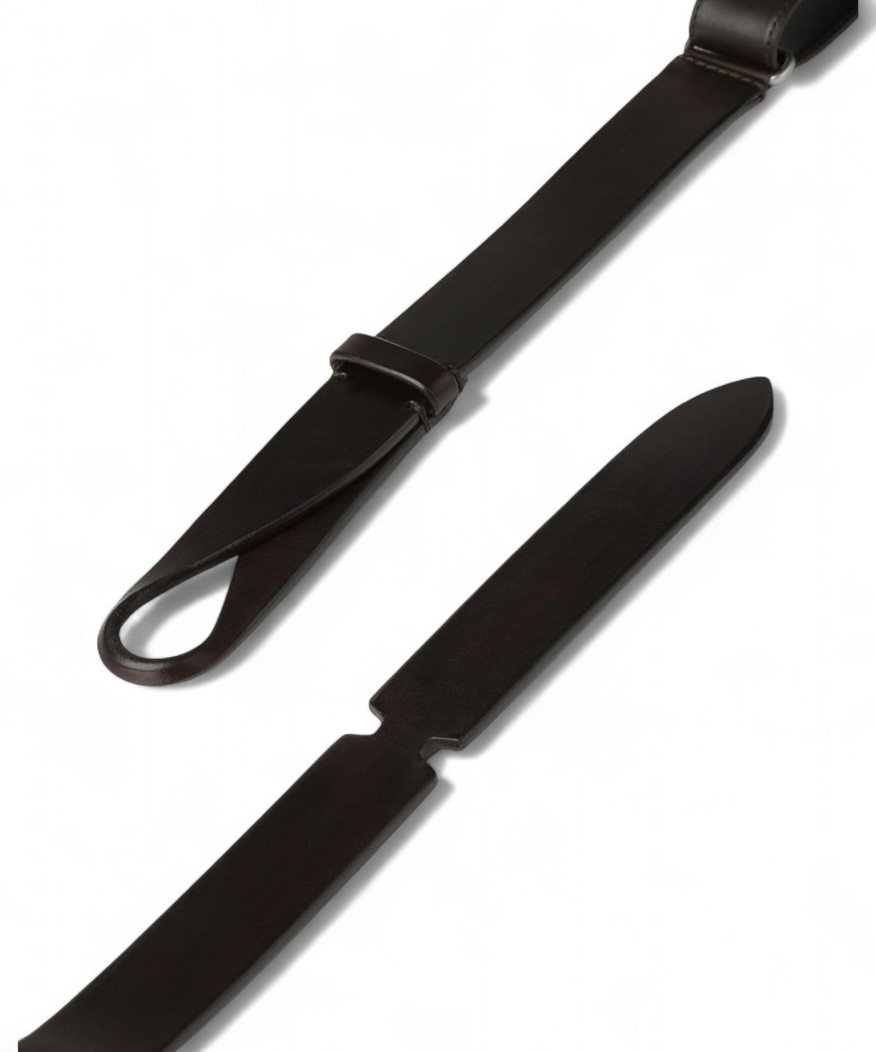 Cintura Nobuckle Bull in Cuoio Senza Fibbia-Cinture-Orciani-Vittorio Citro Boutique