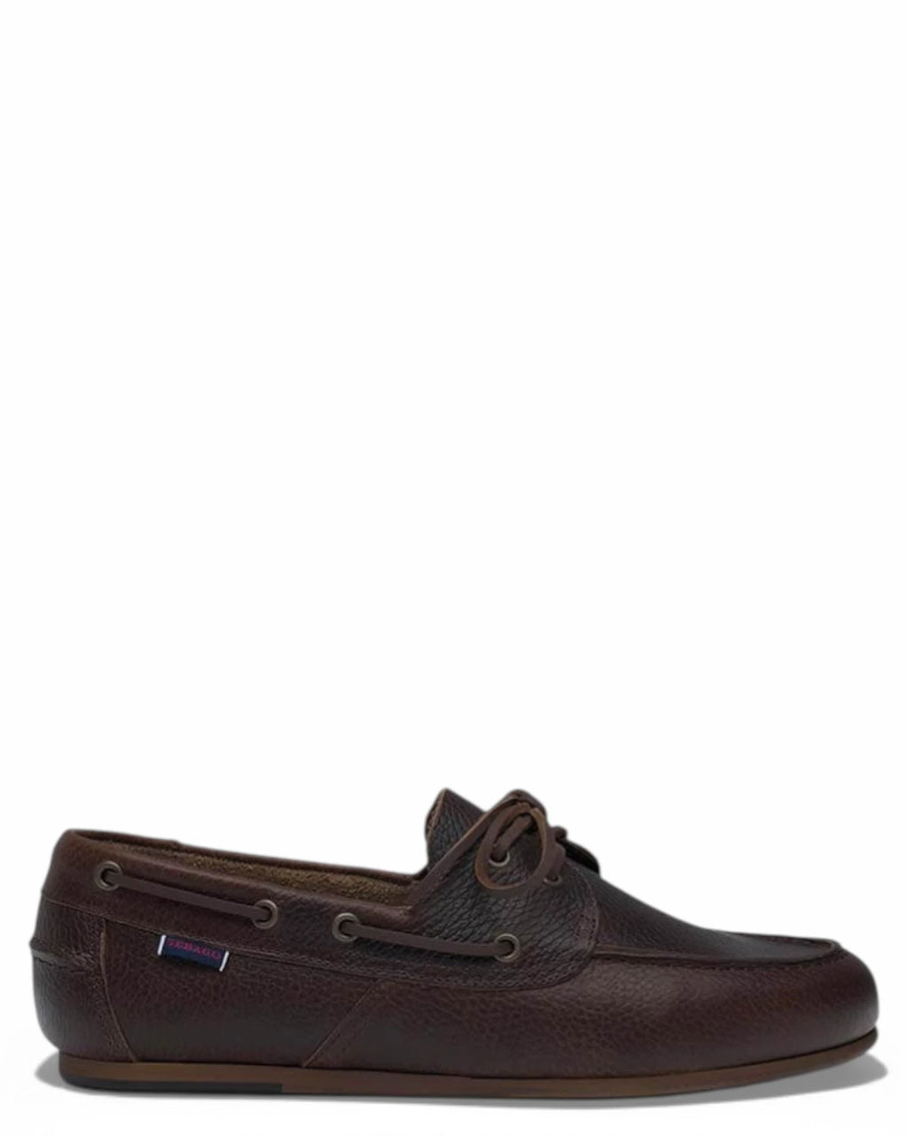 Sebago Owen Tumbled Women's Hammered Leather Boat Shoes