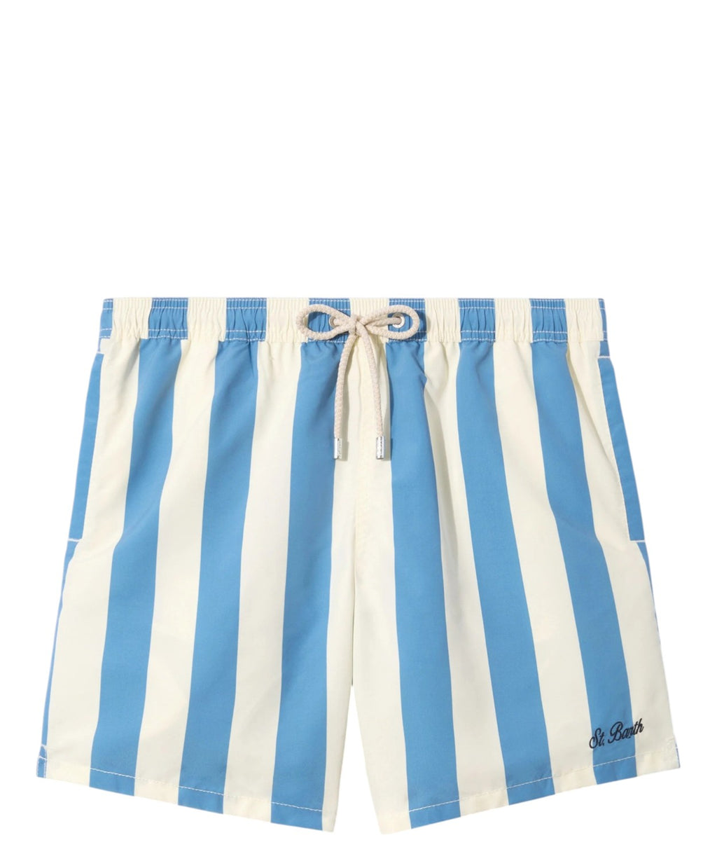 Costume Mare Syros med striber Quick Dry