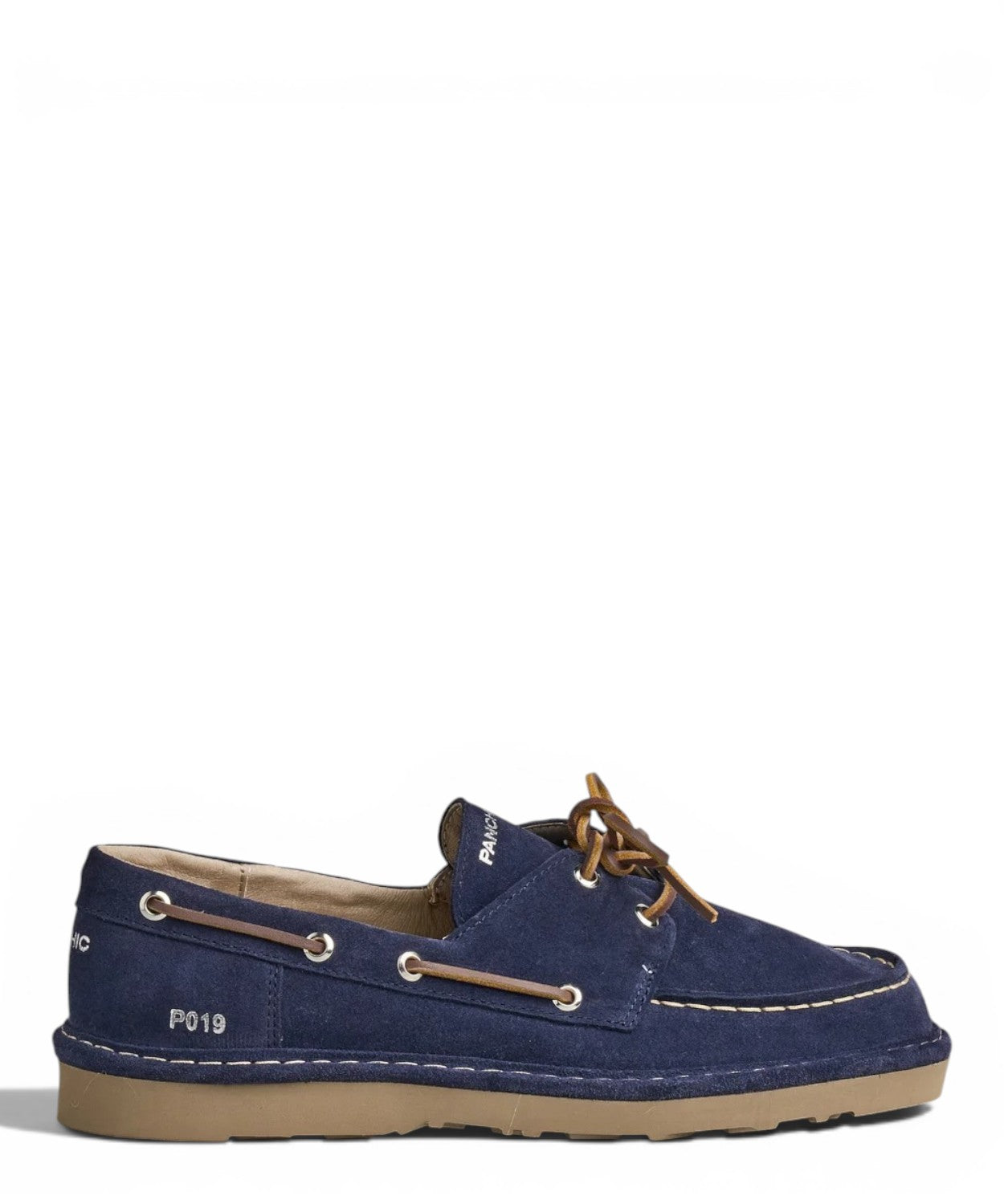Men's P019 Lace-Up Shoes in Suede