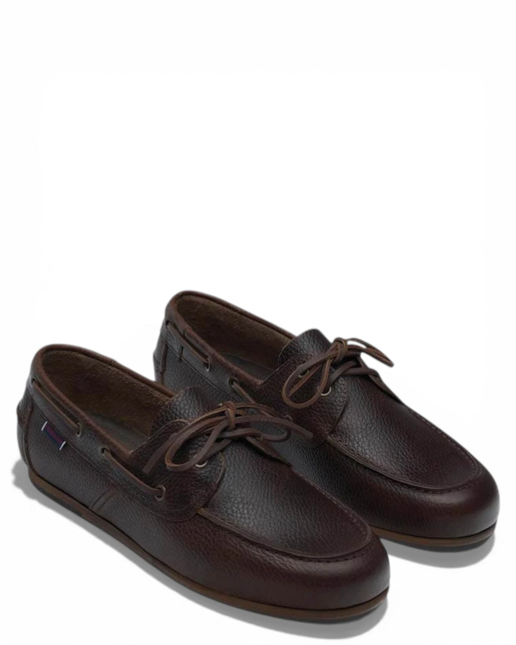 Sebago Owen Tumbled Women's Hammered Leather Boat Shoes