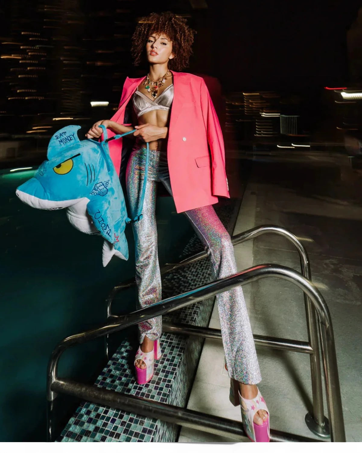 Zaino Sprayground Shark Plush-Zaini-Sprayground-Vittorio Citro Boutique