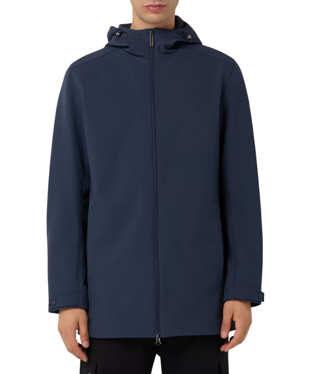 Three-Layer Hooded Jacket