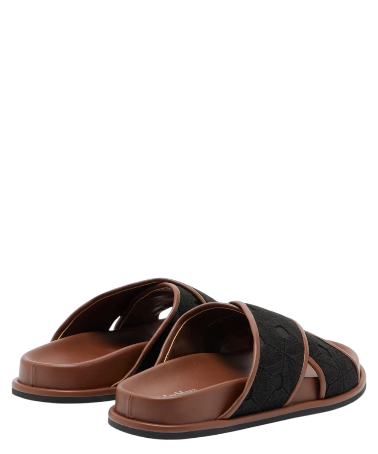 Sandali Donna Max Mara Peonie con Ricamo e Fasce Incrociate