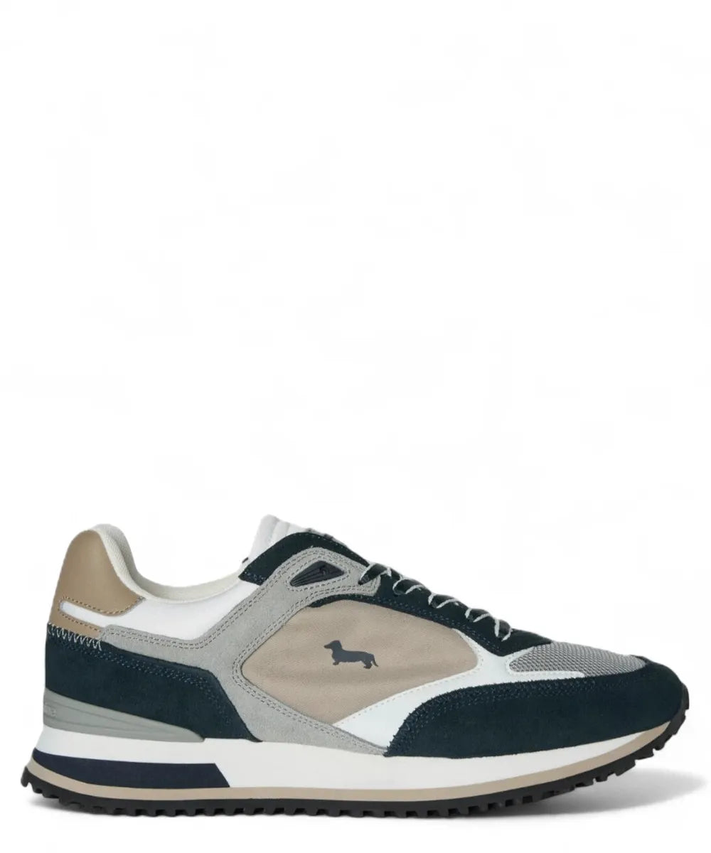 Sneakers in Camoscio e Tessuto Tecnico con Suola EVA Extra-Light-Sneakers-Harmont&Blaine-Vittorio Citro Boutique