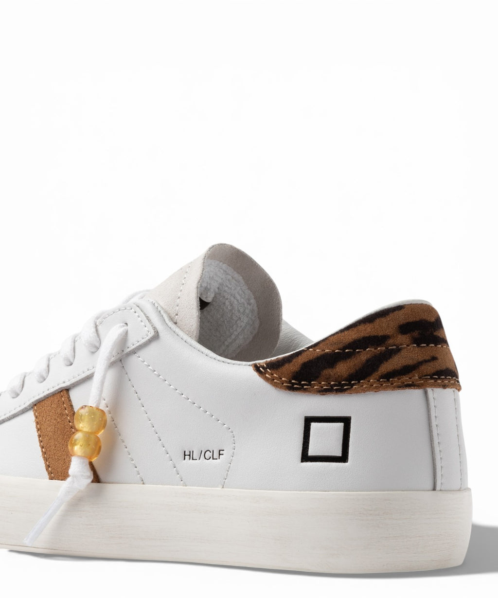 Tenisky D.A.T.E. Hill Low Calf White-Leopard