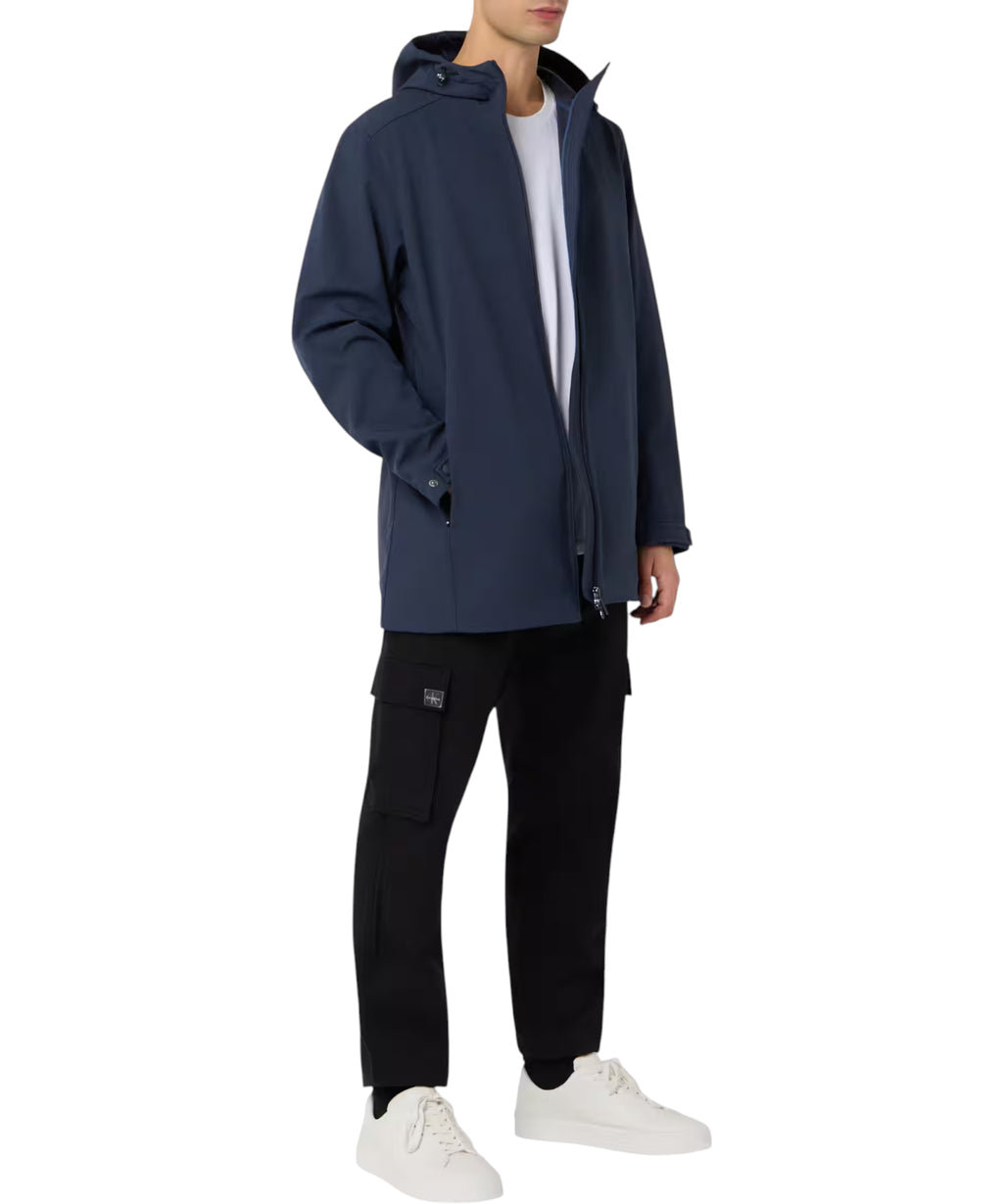 Three-Layer Hooded Jacket