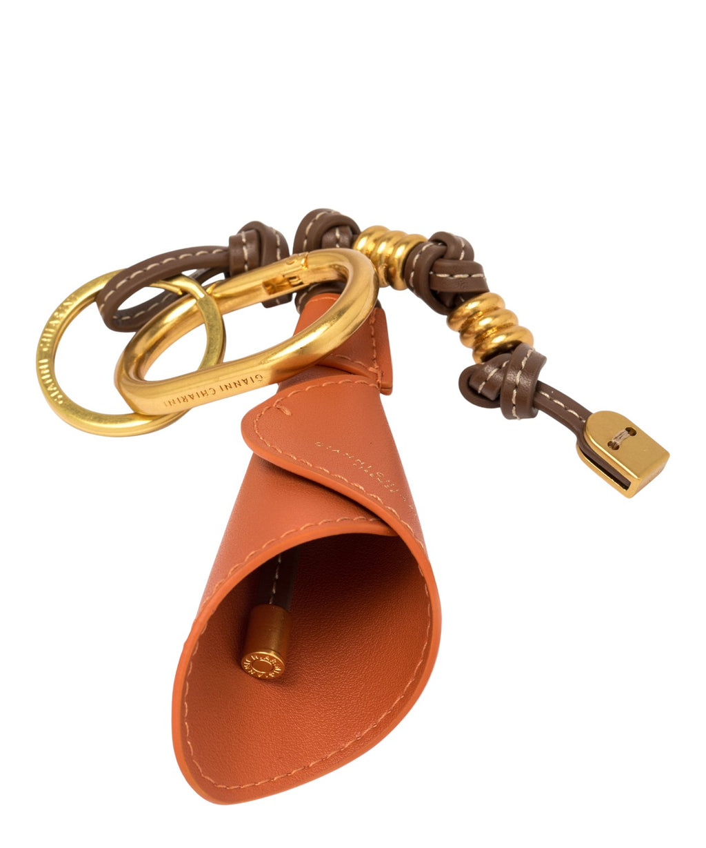 Charm Bag Calla Spice Gianni Chiarini in leather