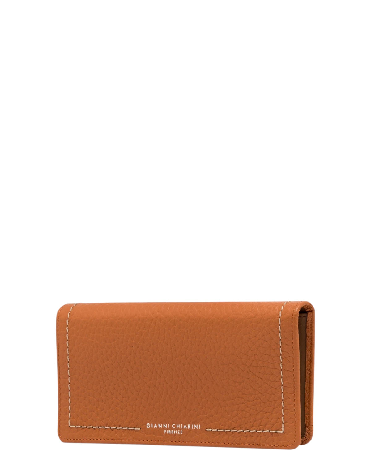 Gianni Chiarini Bubble Leather Wallet with Button
