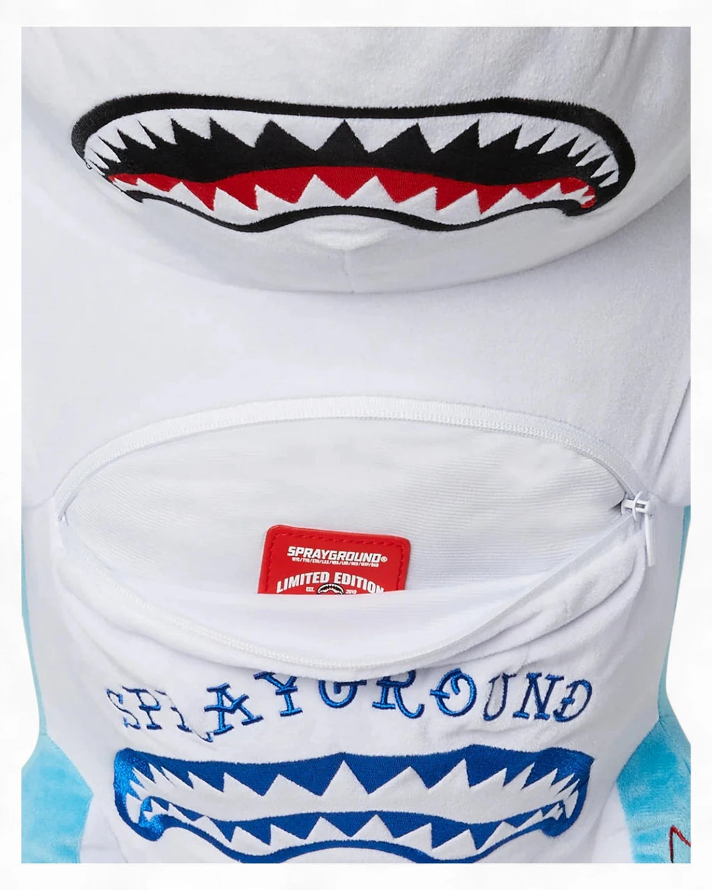 Zaino Sprayground Shark Plush-Zaini-Sprayground-Vittorio Citro Boutique