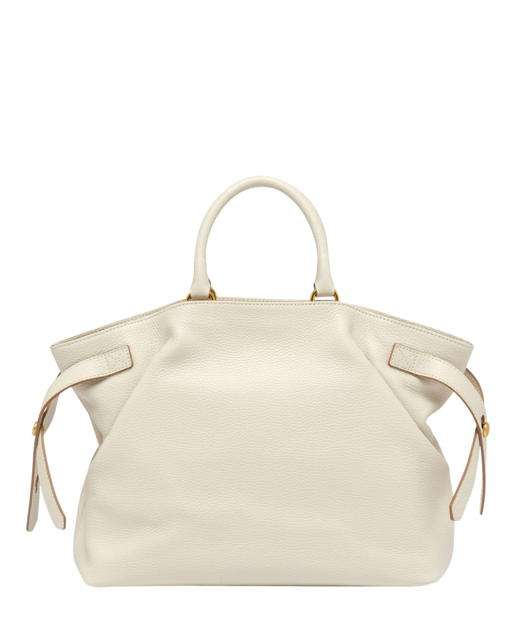 Claudette hammered leather bag