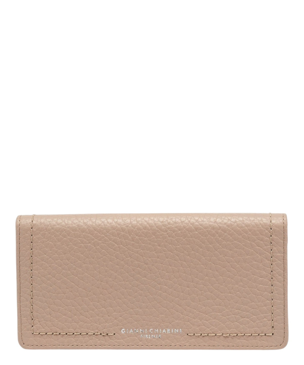 Gianni Chiarini Bubble Leather Wallet with Button