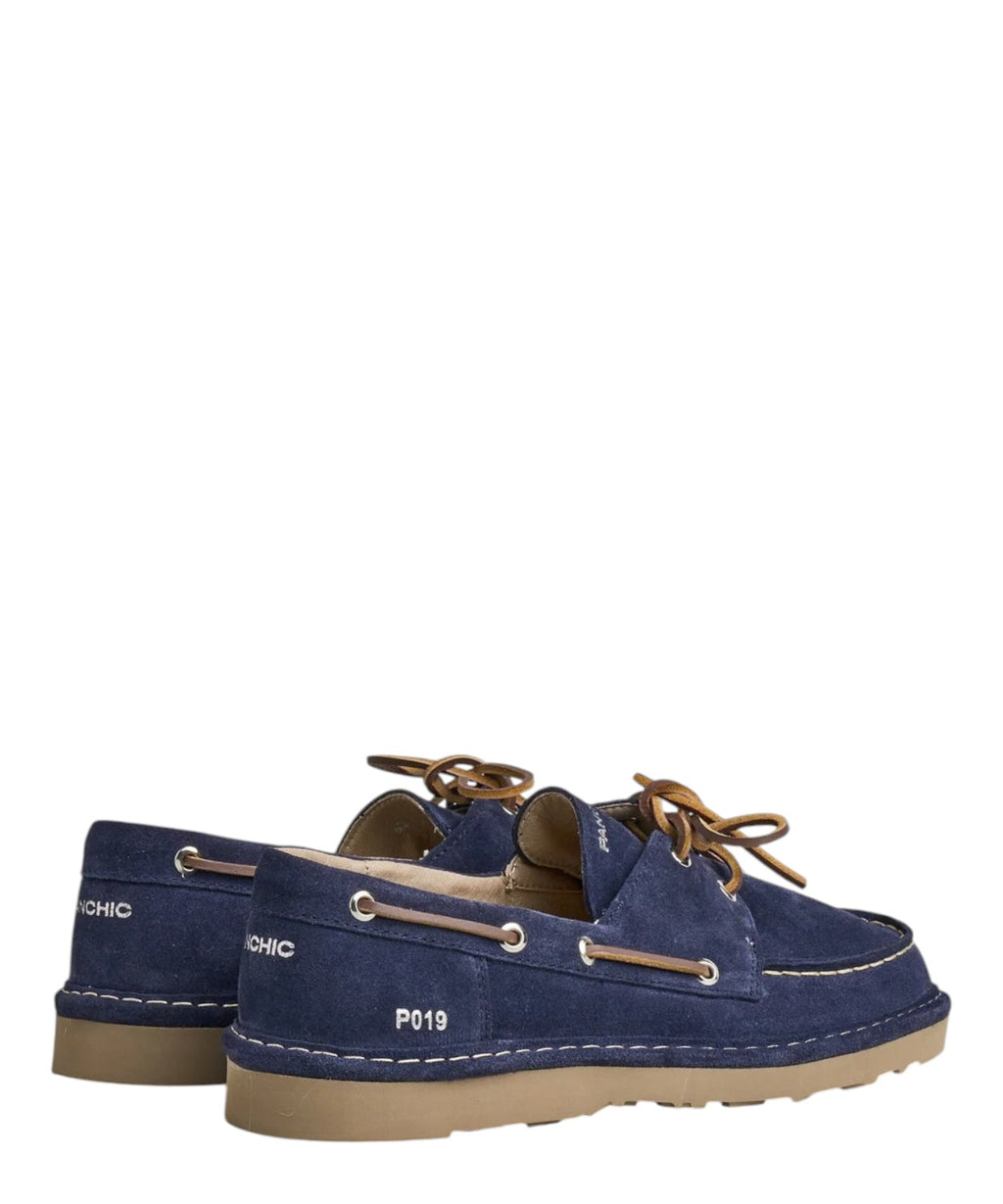 Men's P019 Lace-Up Shoes in Suede
