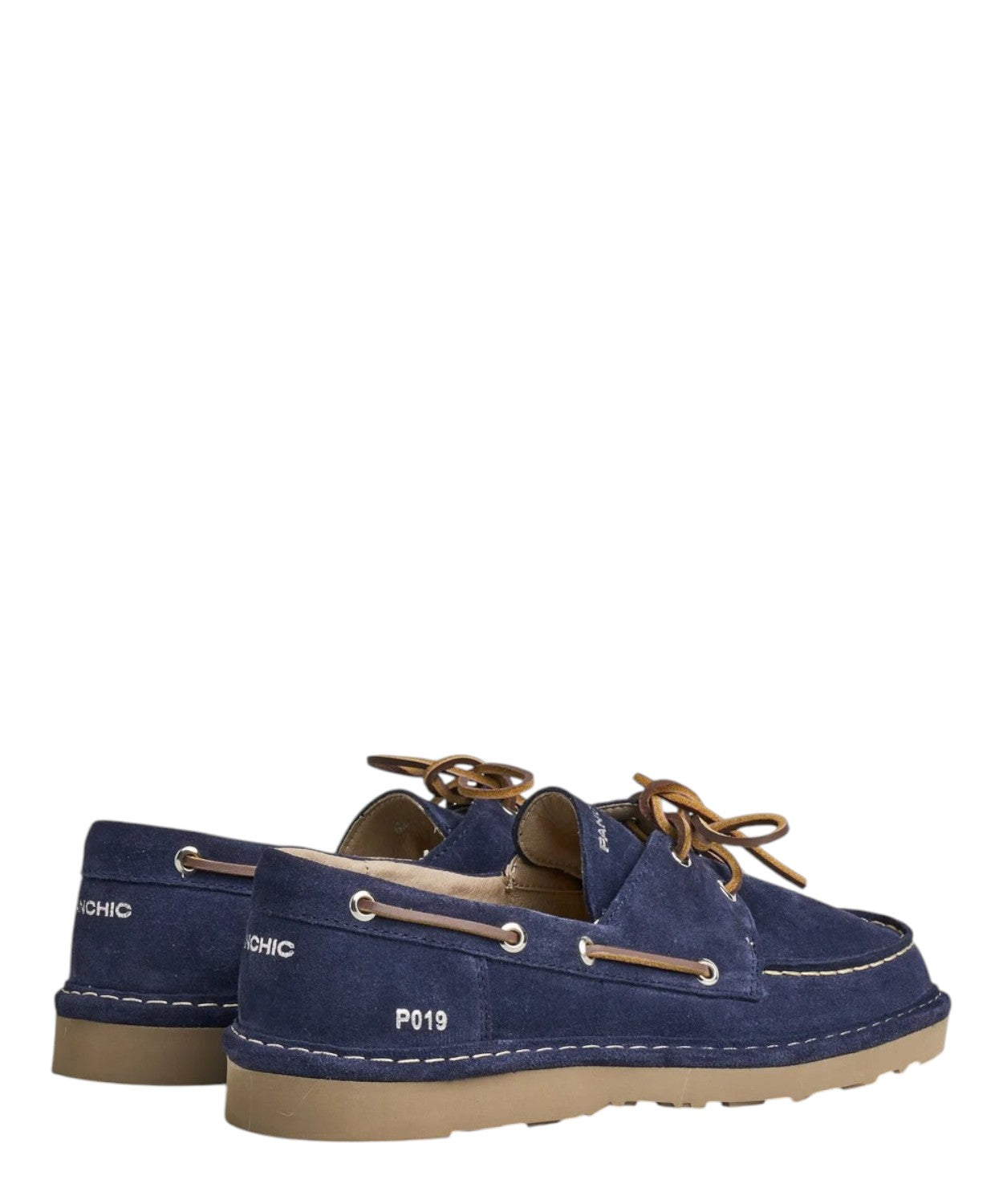 Men's P019 Lace-Up Shoes in Suede